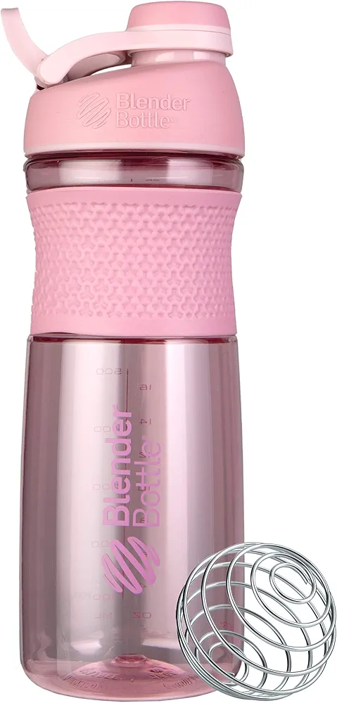 BlenderBottle Sportmixer Twist Unisex Protein Shaker Bottle with Blenderball Whisk
