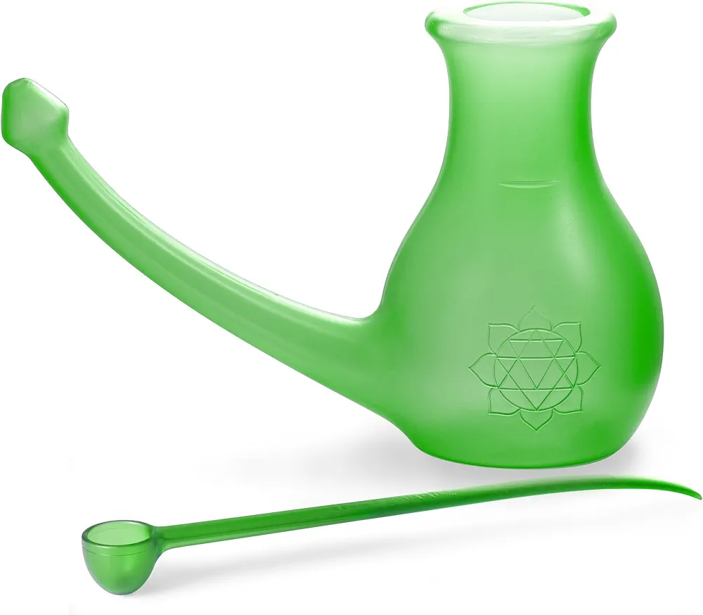 Yoga-Mad Nosebuddy, Green, One Size